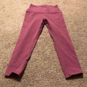 ALO yoga mauve CAPRI legging size S